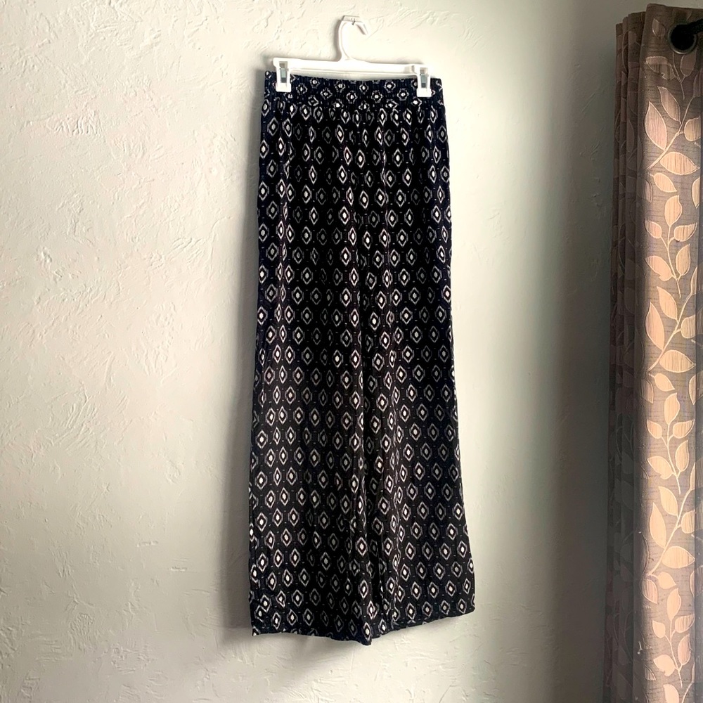 Wide leg brunch pants